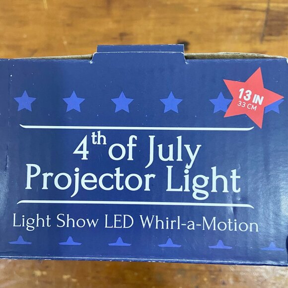 4TH OF JULY PROJECTOR LIGHT - Picture 2 of 6